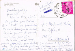 55179. Postal PONTEVEDRA 1973. Vista Puerto Pesquero De VIGO - Cartas & Documentos