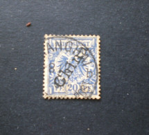 GERMANIA GERMANY ALLEMAGNE DEUTSCHLAND German Post China1898 German Empire Overprinted "China" In 58 Degree Angle - China (kantoren)