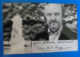 AUTOGRAPHE DE JEAN PAUL RAPPENEAU SUR PHOTO - Actores Y Comediantes 