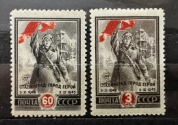 Russia/Russia 1946 Yvert 1011-1012 MNH - Nuovi