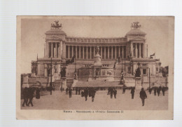 CPA - Italie - Roma - Monumento A Vittorio Emanuele II - Animée - Non Circulée - Andere & Zonder Classificatie