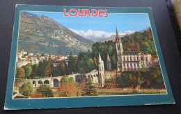 Lourdes - La Basilique Et Le Pic Du Jer - A. Doucet, Lourdes - Lourdes