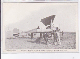 REIMS: Aéroplane Bréguet 2e Et 4e Places Au Concours Militaire, 1911, Aviation - Très Bon état - Reims