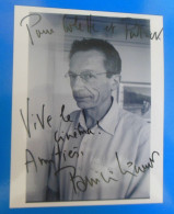 AUTOGRAPHE DE PATRICE LECOMTE SUR PHOTO - Acteurs & Comédiens