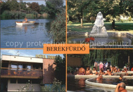72437784 Berekfuerdoe Teich Statue Hotel Tourist Freibad Ungarn - Hongrie