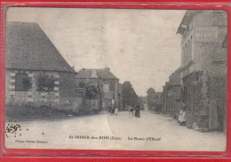 Carte Postale 27. Saint-Didier-des-Bois  Route D'Elbeuf  Très Beau Plan - Sonstige & Ohne Zuordnung