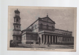 CPA - Italie - Roma - Basilica Di S. Paolo Fuori Le Mura - Circulée En 1921 - Churches