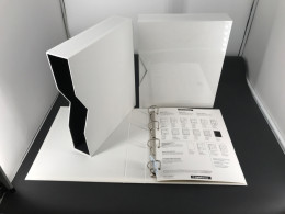 Leuchtturm Grande Pur Ringbinder/ Kassette Weiß 2 Stück (OVP 75,90) Neu ( - Alben Leer