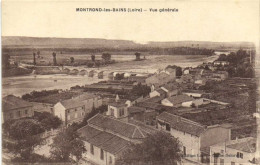 MONTROND Les BAINS  Vue Générale RV - Sonstige & Ohne Zuordnung