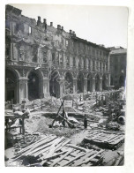 WWII - Fotografia Bombardamento Piazza San Carlo - Torino - 1943 - Autres & Non Classés