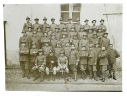 WWI - Fotografia Di Gruppo - Alpini - Regio Esercito Italiano - 1918 - Otros & Sin Clasificación