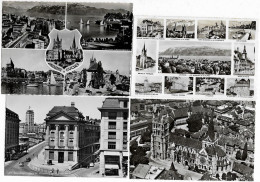 LAUSANNE OUCHY - Lot De 9 Cartes - Lausanne