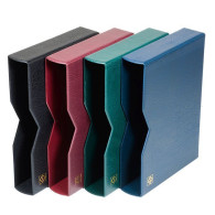 Leuchtturm Kassette / Schuber 3x - Für Premium Einsteckbuch Rot 32 S. Neu (6765 - Raccoglitori Vuoti