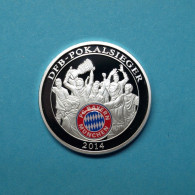 Bayern München 2014 Medaille "DFB-Pokalsieger" PP (M4301 - Non Classés