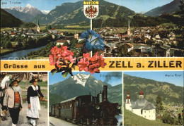 72437298 Zell Ziller Tirol Tristner Zillertaler Tracht Maria Rast Zillertalbahn  - Autres & Non Classés