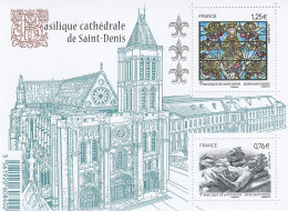 France 2015 Basilique Cathédrale De Saint Denis Bloc Feuillet N°f4930 Neuf** - Mint/Hinged