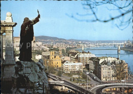 72436694 Budapest Ansicht Mit St Gerhard Denkmal Donau Bruecken Budapest - Hungary