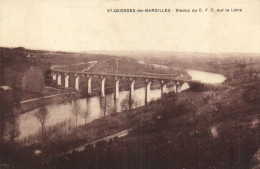 St GEORGES De BAROILLES  Ciaduc Du C.F.C. Sur La Loire RV - Autres & Non Classés