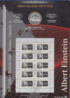 Bundesrepublik Numisblatt 3/2005 Albert Einstein Mit 10-Euro-Silbermünze  - Sammlungen