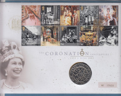 Großbritannien Coin-FDC 2003, Coronation Queen Elizabeth II.  Mi.-Nr. 2121-2130 - Other & Unclassified