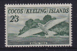 Kokos-Inseln 1963 Seeschwalbe Mi.-Nr. 6 Postfrisch ** - Islas Cocos (Keeling)