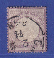 Dt. Reich Gr. Brustschild 1/4 Groschen Mi.-Nr. 16 Gestempelt Gepr. JÄSCHKE BPP - Used Stamps