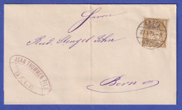 Schweiz Sitzende Helvetia 2 Rp Mi.-Nr. 29 Auf Brief Aus BASEL Nach BERN 1879 - Other & Unclassified