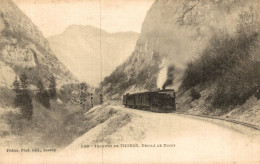 TRAMWAY DE THONES DEFILE DE DINGY - Thônes