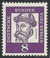 Berlin, 1961, Mi.-Nr. 201, Postfrisch - Ongebruikt