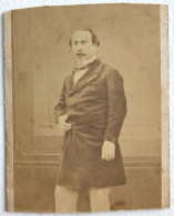 Photo Ancienne - CDV Cabinet - Empereur NAPOLÉON III - Second Empire - Marges Coupées - Old (before 1900)