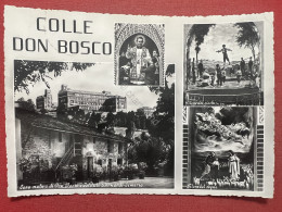 Cartolina - Colle Don Bosco - Vedute Diverse - 1959 - Asti