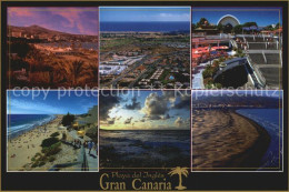 72436024 Playa Del Ingles Strand Panorama  Playa Del Ingles - Autres & Non Classés