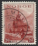 Norwegen, 1939, Mi.-Nr. 201, Gestempelt - Usados