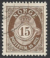 Norwegen, 1909, Mi.-Nr. 81, Gestempelt - Oblitérés