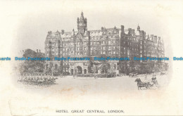 R131540 Hotel Great Central. London. St. Georges Press - Autres & Non Classés