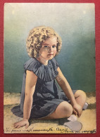 Cartolina Cinema Teatro - Attrice Shirley Temple ( Fox Film ) - 1945 - Sonstige & Ohne Zuordnung