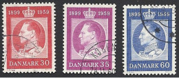 Dänemark 1959, Mi.-Nr. 371-373, Gestempelt - Used Stamps