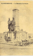 Blankenberghe  Le Monument De Bruyne - Blankenberge