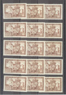 Yvert  839 - Collégiale Saint Bernard  - Lot  De 15 Timbres  Neufs Sans Traces De Charnières - Unused Stamps