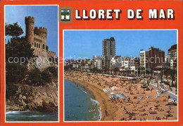 72435863 Lloret De Mar Strand Burg  - Autres & Non Classés