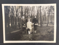 Photo Ancienne Bois De Boulogne 1931 - Places