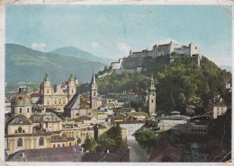 Salzburg, Altstadt Mit Dom Und Hohensalzburg -  Used Stamped  Postcard  - G7 - - Sonstige & Ohne Zuordnung