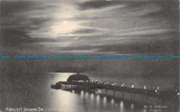 R130469 Moonlight. Sandown Bay. W. A. Scriven. The Ideal - World