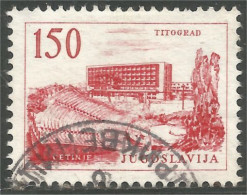 XW01-3171 Yougoslavie Hotel Titograd - Used Stamps