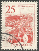 XW01-3165 Yougoslavie Svetozarevo Usine Cable Factory - Used Stamps