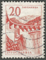 XW01-3163 Yougoslavie Jablanica Hydroelectricity Dam Barrage - Elektriciteit