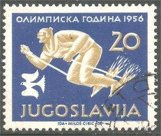 XW01-3153 Yougoslavie Jeux Olympiques Cortina D'Ampezzo 1956 Ski - Skiing