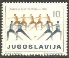 XW01-3126 Yougoslavie Gymnastique Gymnastic Gymnaste Gymnast - Gymnastics