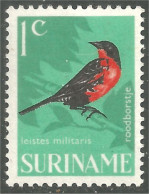 XW01-3118 Suriname Oiseau Bird Uccello Vogel MH * Neuf - Sonstige & Ohne Zuordnung