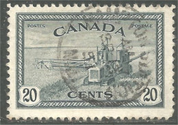 XW01-3111 Canada Agriculture Moisonneuse Batteuse Combine Wheat Blé - Agricoltura